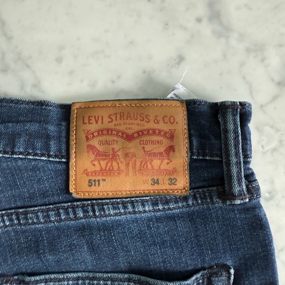 Levi's Other - Levi's 511 Slim Fit Jeans - W34 L32 - Dark Wash